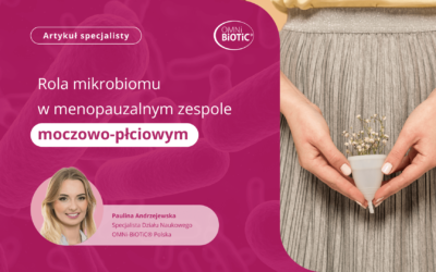 ROLA MIKROBIOMU W MENOPAUZALNYM ZESPOLE MOCZOWO-PŁCIOWYM