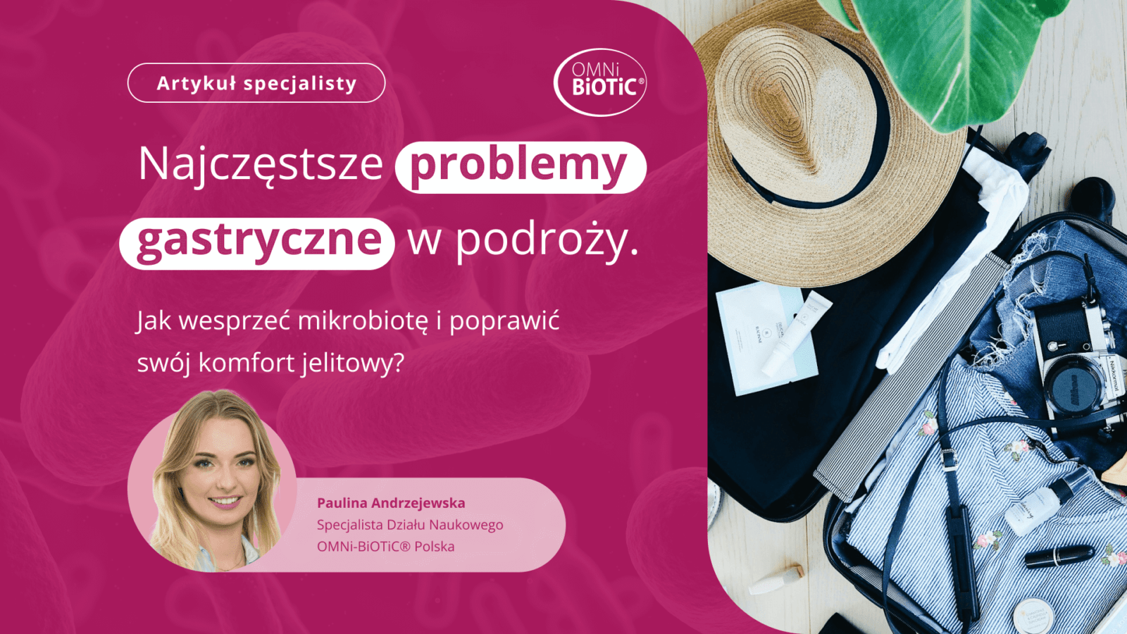 Problemay gastryczne w podróży artykuł OMNi-BiOTiC